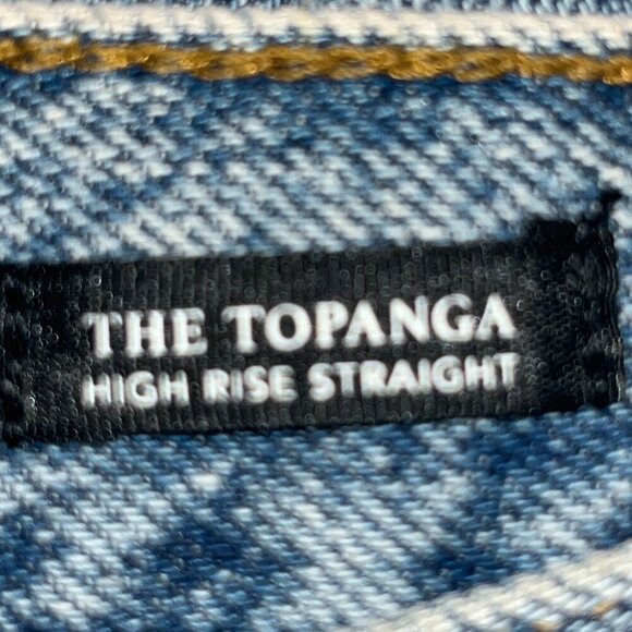 RAILS THE TOPANGA HIGH RISE STRAIGHT 100% COTTON BLUE JEANS - NEW WITH TAGS - 31 - Picture 11 of 15